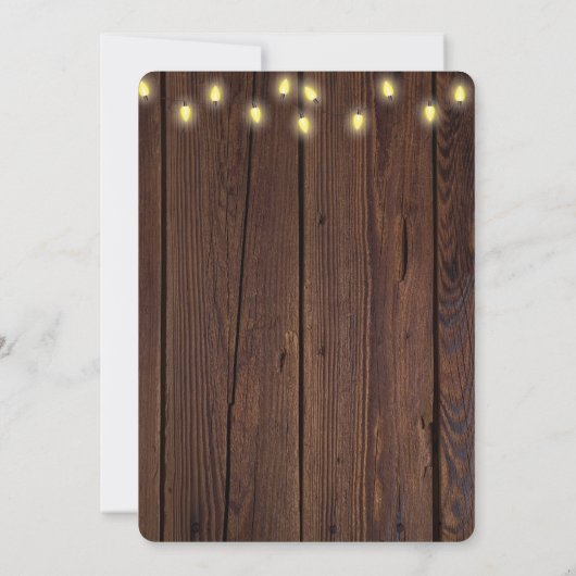 Rustic Floral Easter Eggs Baby shower Kaart (Achterkant)