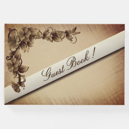Rustic Floral Guest Book Gastenboek