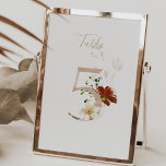 Rustic Floral handgeschreven script 5 bruiloft Kaart<br><div class="desc">Een elegant 5 floreel ontwerp voor alle seizoenen in multi-hues van crème,  groen,  en Bourgogne,  met een handgeschreven kalligrafiekmanuscript zal uw trouwlijst een duidelijke opstand maken. Ideaal voor trouwrepetities,  voor feestjes,  vrijgezellenfeesten en nog veel meer.</div>