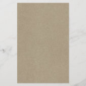 Rustic Floral Herfst Winter Wedding I Spy Game Flyer (Achterkant)