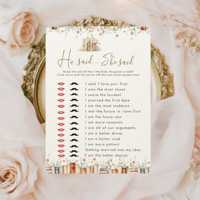 Rustic Floral Hij zei dat ze Vrijgezellenfeest spe (Creator heeft geüpload)