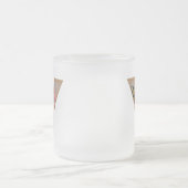 Rustic Floral Initiaal Letter Y Monogram Matglas Koffiemok (Center)