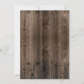 Rustic Floral Lantern Barn Wood 60th Birthday Kaart (Achterkant)