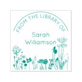 Rustic Floral Modern Lettering uit de bibliotheek  Zelfinktende Stempel (Design)