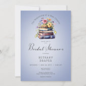 Rustic Floral Nieuw hoofdstuk begint met blauwe do Kaart (Voorkant)