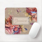  Rustic Floral op maat Muismat (Met muis)