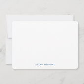 Rustic Floral  print - Speciaal schrijfwerk Notitiekaartje (Voorkant)