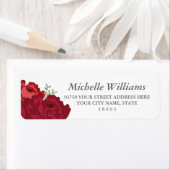 Rustic Floral Return Address Labels (Insitu)