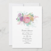 Rustic Floral Spring Vrijgezellenfeest Kaart (Voorkant)