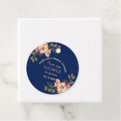 Rustic Floral Vrijgezellenfeest Bedankjes Labels (In situ)