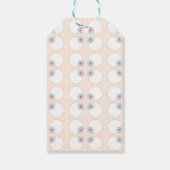 Rustic Floral Wedding Cadeaulabel (Achterkant)