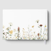 Rustic Floral Wedding Gastenboek (Achterkant)