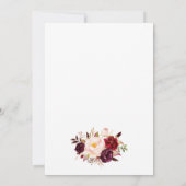 Rustic Floral Wedding Invitation-03 Kaart (Achterkant)