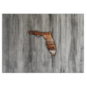 Rustic Florida Shape Snijplank (Voorkant)