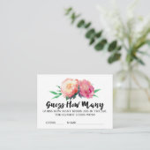 Rustic Flower bepaalt hoeveel Kisses Kaarten gamen (Staand voorkant)