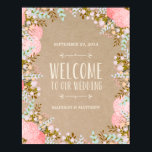 Rustic Flowers | Bodemafdruk Poster<br><div class="desc"></div>