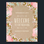 Rustic Flowers | Bodemafdruk Poster<br><div class="desc"></div>