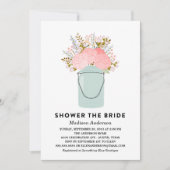 RUSTIC FLOWERS  | BRIDAL SHOWER INVITATION KAART (Voorkant)