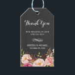 Rustic Flowers Chalkboard Decor Wedding Bedankt Cadeaulabel<br><div class="desc">==================== OVER DIT ONTWERP ======================= Koolbord Rustic Floral Invitations Suite. (1) Alle tekststijl, kleuren, grootte kunnen worden gewijzigd om aan uw behoeften te voldoen. (2) Neem contact met me op als je objecten op maat of op maat moet maken. (3) U kunt passende producten (bv. Invites, RSVP-kaart, Reception Kaart, Hartelijk...</div>