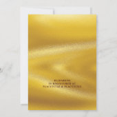 Rustic Flowers en Pampas Grass Vrijgezellenfeest Kaart (Achterkant)