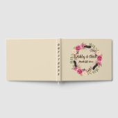 Rustic Flowers Gastenboek Boho Floral Gastenboek (Volledig)