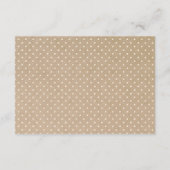 Rustic Flowers | Verhuizingskaart voor accommodati Informatiekaartje (Achterkant)