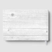 Rustic Foggy Forest Mountain Cabin Guest Book Gastenboek (Achterkant)