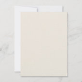 Rustic Folk Art geïnspireerde uitnodiging voor hea (Achterkant)