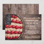 Rustic Foodie op 4 juli 2010 Amerikaanse Vlag Pie Kaart (Voorkant / Achterkant)