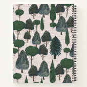 Rustic Forest Beer Baby/Zwangerschap Notitieboek (Achterkant)