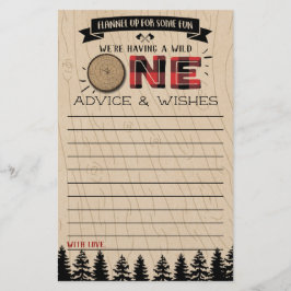 Rustic Forest Buffalo Pset Wild One Baby Advice