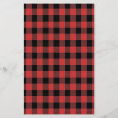 Rustic Forest Buffalo Pset Wild One Baby Advice (Achterkant)