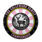 Rustic Forest Deer Target Art Dartbord (Voorkant)