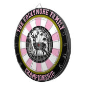 Rustic Forest Deer Target Art Dartbord (Voorkant Rechts)