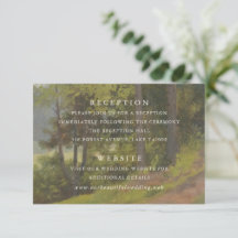 Rustic Forest Elegant Wedding
