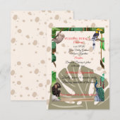 | Rustic Forest Enclosure Insteekkaart Informatiekaartje (Voorkant / Achterkant)