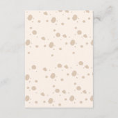 | Rustic Forest Enclosure Insteekkaart Informatiekaartje (Achterkant)