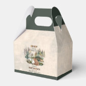 Rustic Forest Oh Boy Barly Wait Baby shower Bedankdoosjes (Voorkant Zijde)