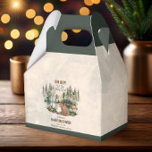 Rustic Forest Oh Boy Barly Wait Baby shower Bedankdoosjes