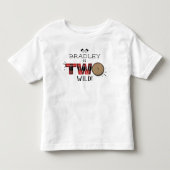 Rustic Forest Plaid Houthakkers Jongens 2e Verjaar Kinder Shirts (Voorkant)