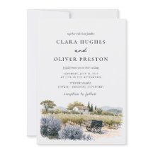 Rustic Franse Provence Wijngaard Huwelijk 