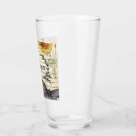 rustic french country scripts paris eiffel tower glas (Links)