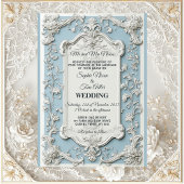 Rustic French Country Shabby Chic Floral Wedding   Kaart