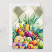 Rustic Fresh Off-the-Market Boerderij Vrijgezellen Kaart (Achterkant)