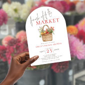 Rustic Fresh voor de Market Vrijgezellenfeest Arch Kaart