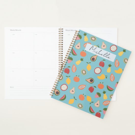 Rustic Fruits Pattern Planner (Display)