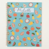 Rustic Fruits Pattern Planner (Voorkant)