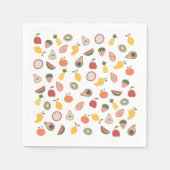 Rustic Fruits Pattern Servet (Voorkant)