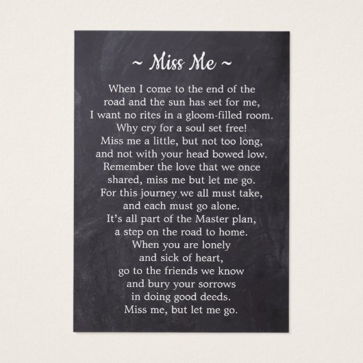 Rustic Funeral 3 Foto Memorial Prayer Kaart (Achterkant)