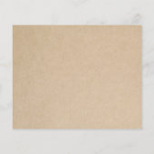 Rustic Funeral Sympathie Budget Hartelijk dank (Achterkant)